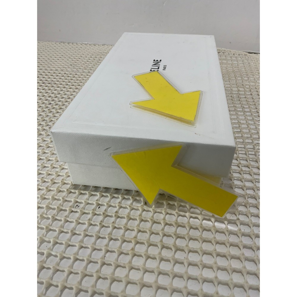 Celine Empty Gift Box White Good Condition with Minor Stains DM