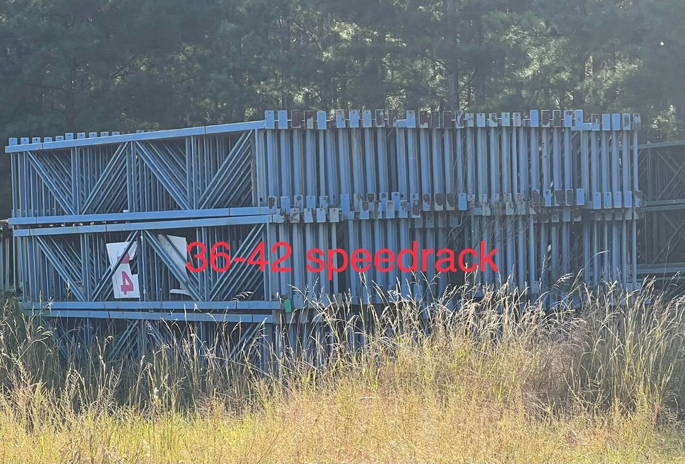 Used 36"x17' Speedrack Pallet Racking Uprights