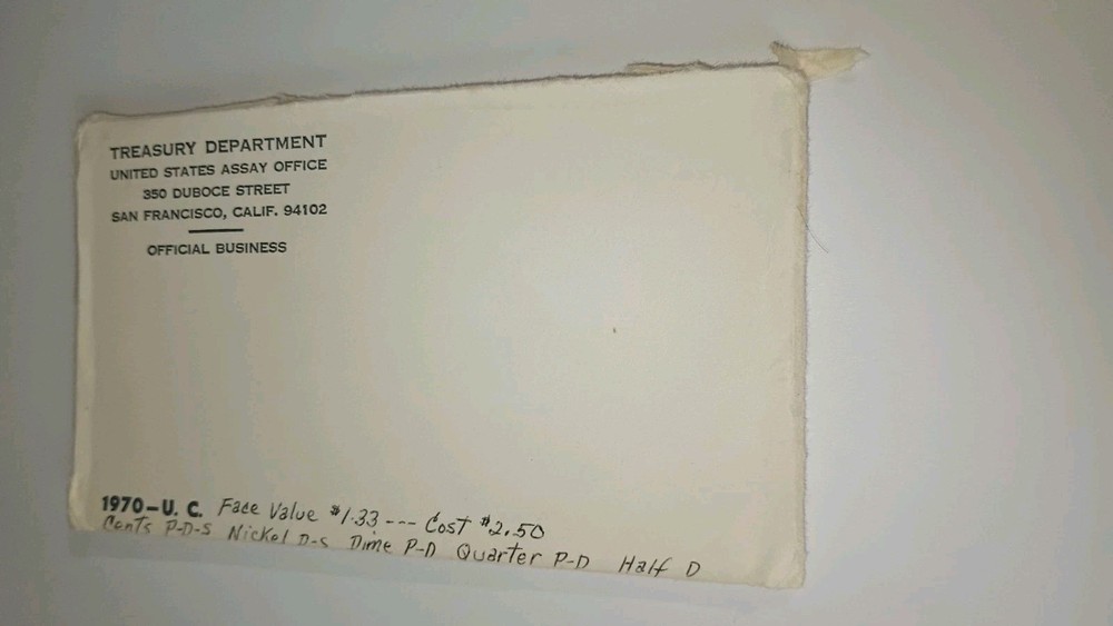 1970 UNCIRCULATED MINT SET !