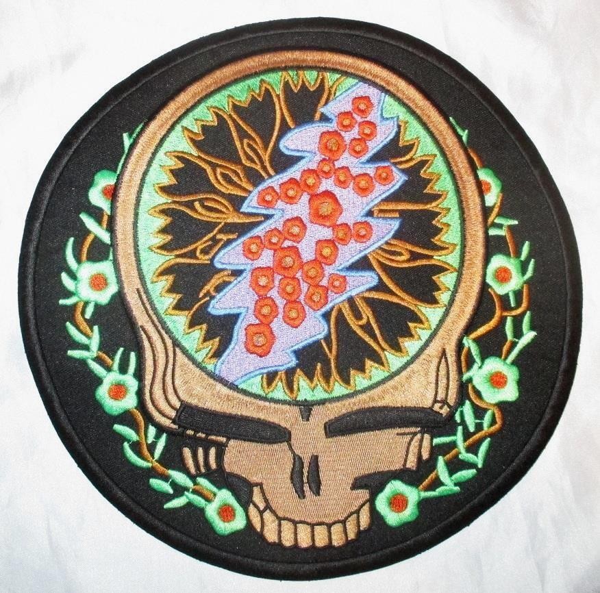 Grateful Dead SYF Vines Large Back Patch Rock