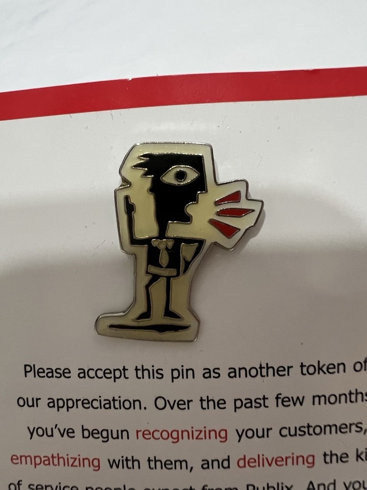 Publix pin Think Red Recognize pin COLLECTION SELL DOWN
