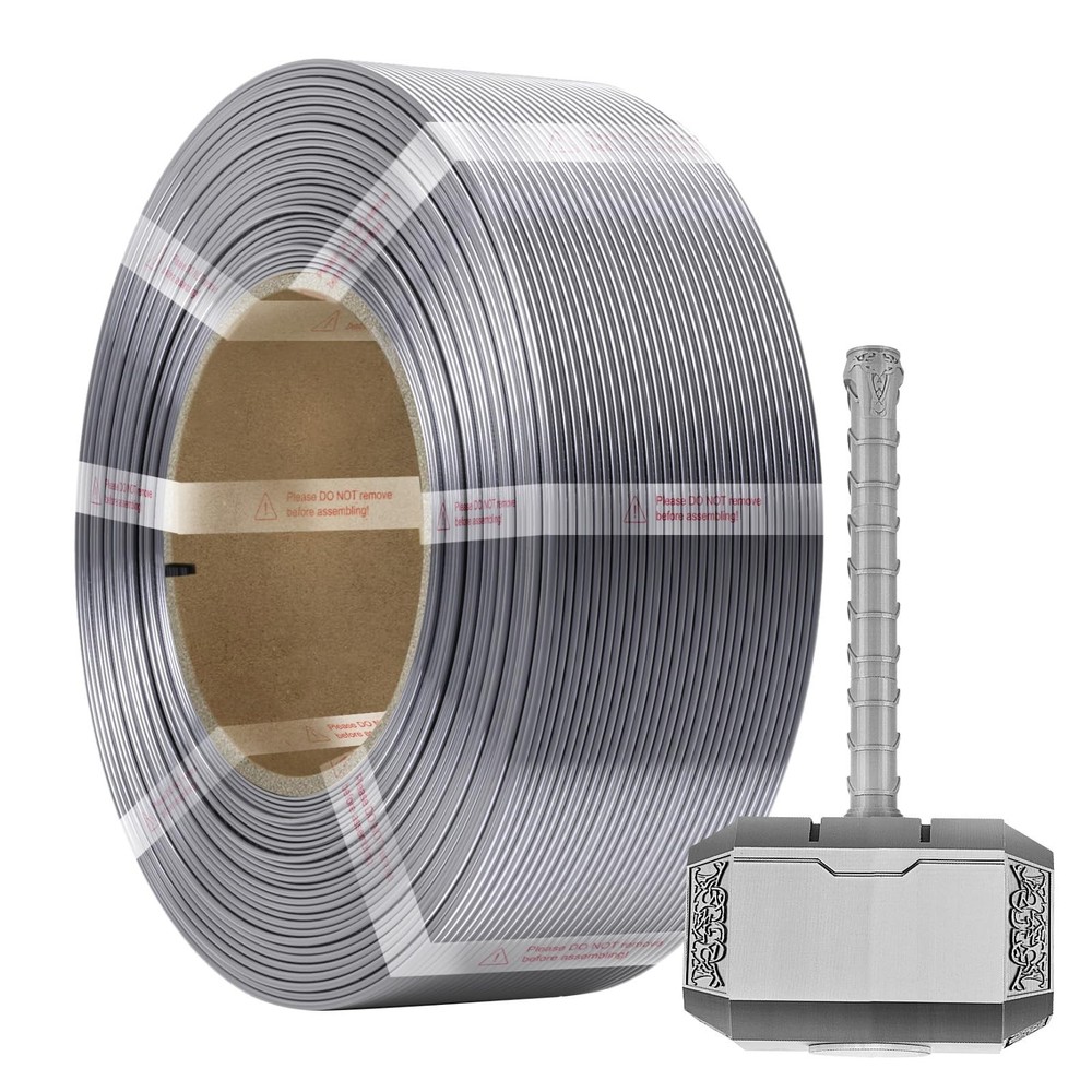 Standard PLA Refilament 1.75mm, 1kg 3D Printer Refill for Reusable Spools(2.2...