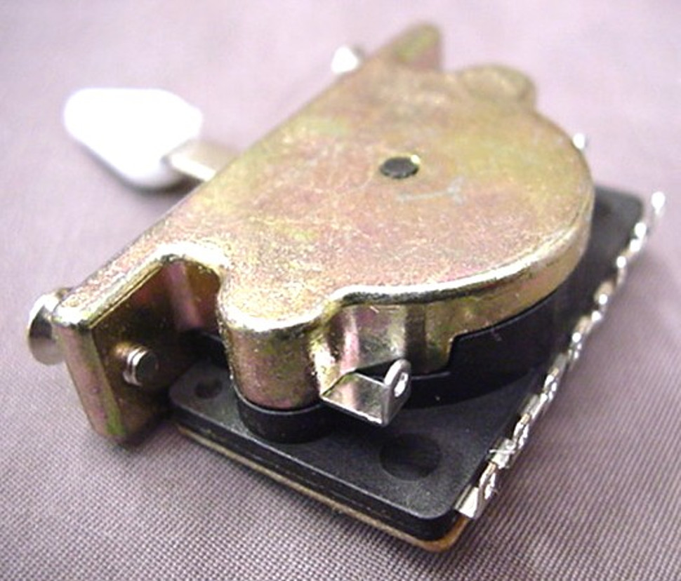 DIECAST 3 WAY LEVER SWITCH FOR ELECTRIC GUITAR white
