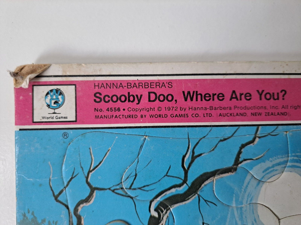 Vintage SCOOBY DOO 29 piece jigsaw