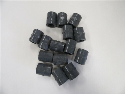 IPEX PVC PIPE COUPLING 1/2" GRAY 036106 / ASTM-02464 SET OF (15)