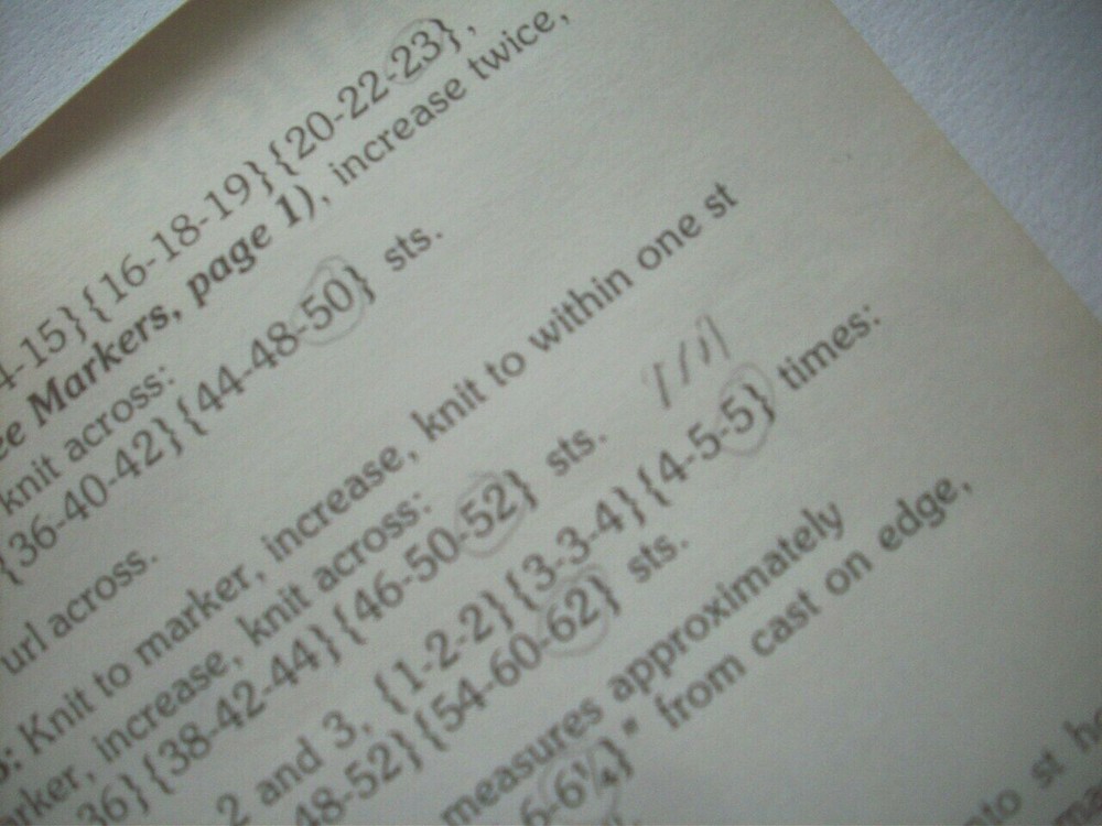 Many mittens knitting knit pattern 9 sizes