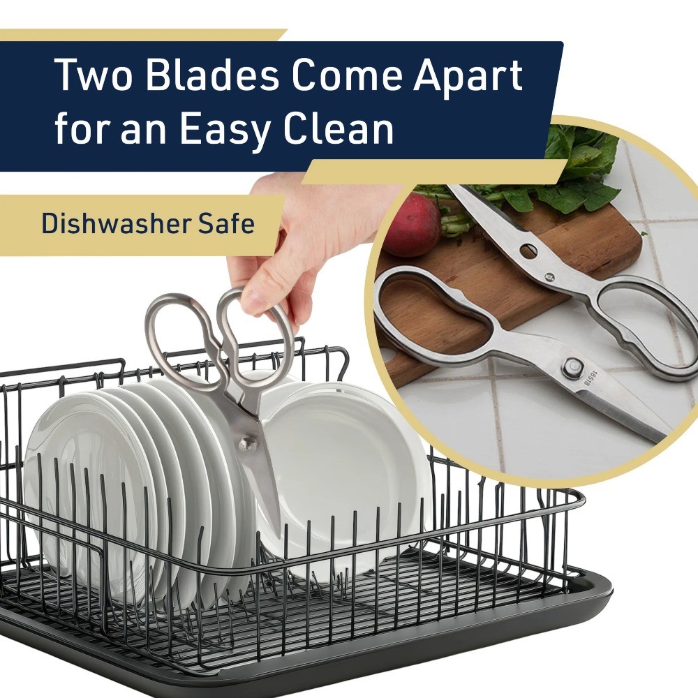 Stainless Steel Kitchen Scissors - Multipurpose Rust Resistance Shears