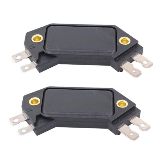 ApplianPar 2Pcs Ignition Control Module 4 Pin HEI Distributor for GM Chevy