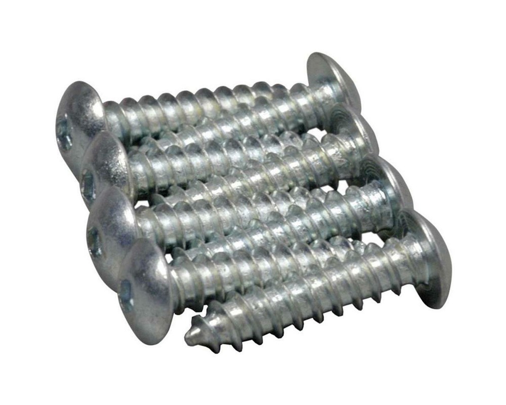 Great Planes Button Head Sheet Metal Screws 4x1/2 (8)