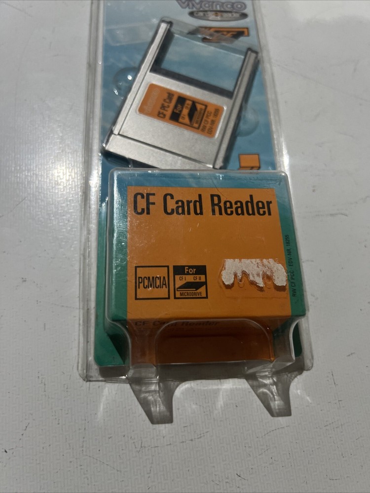Vivanco 5in1 Memory Card Reader MMC SD SM MS Pro xD Notebook PC Adapter Vintage