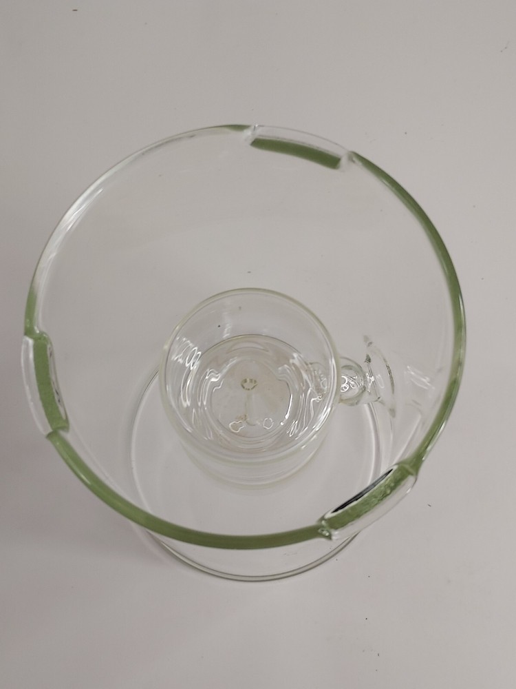 Vintage Wolfard or Wolfard style Handblown Glass Lantern