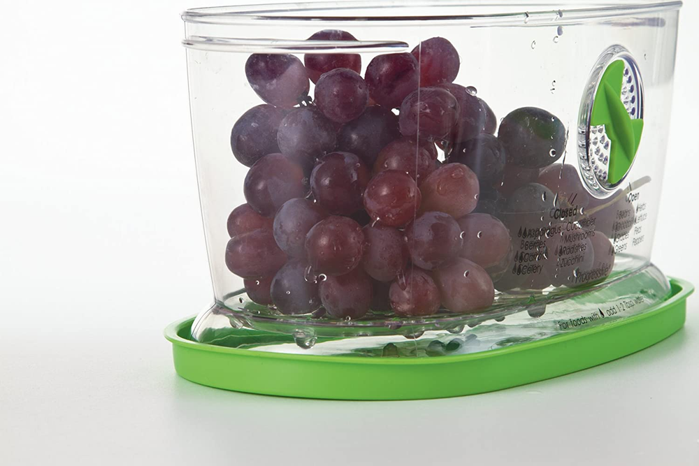 Prepworks by Progressive Fresh Fruit & Vegetable Keeper,Green