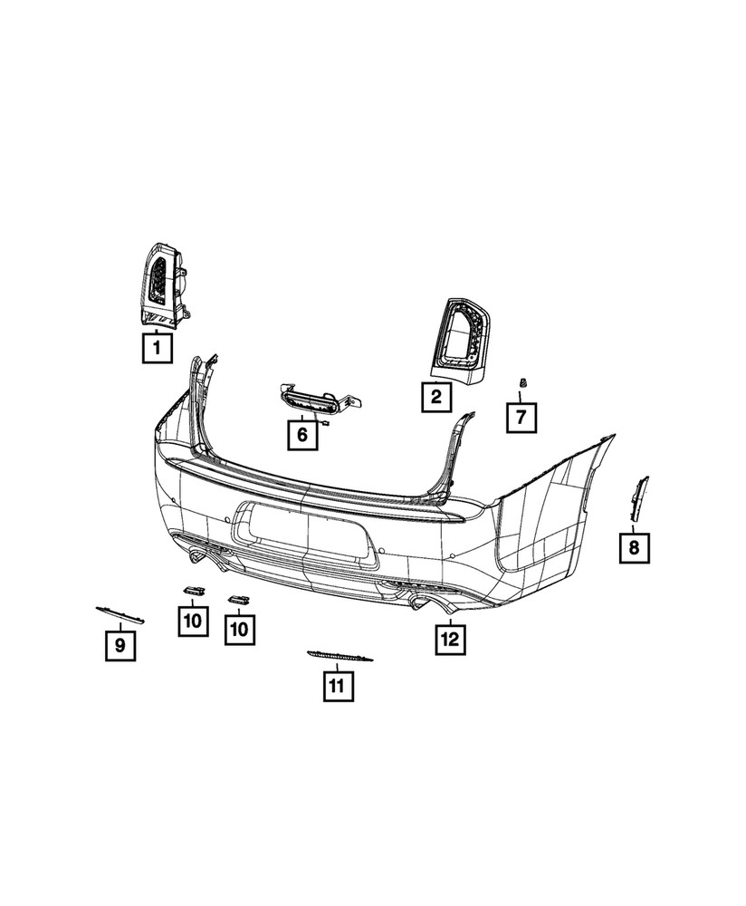 Genuine Mopar Led Lamp 68582284AA