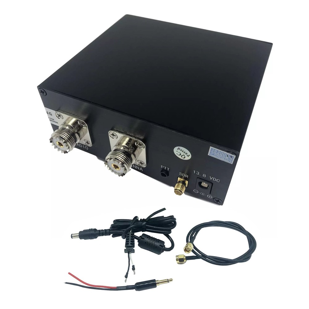 Black SDR Transceiver Switch Antenna Sharer Sharing Device 160MHz TR Switch Box