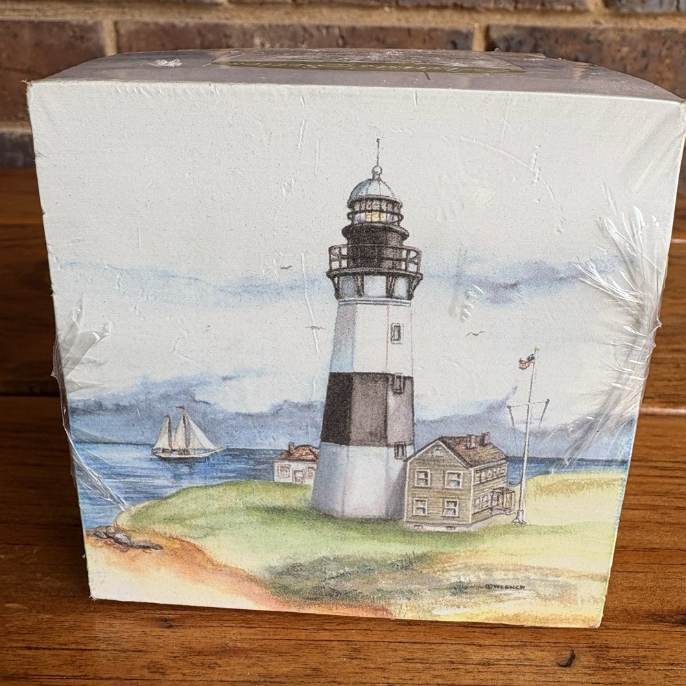 Vintage Note Cube Lighthouse Quartet By Wendy Wagner 700 Sheets 3.5x3.5”