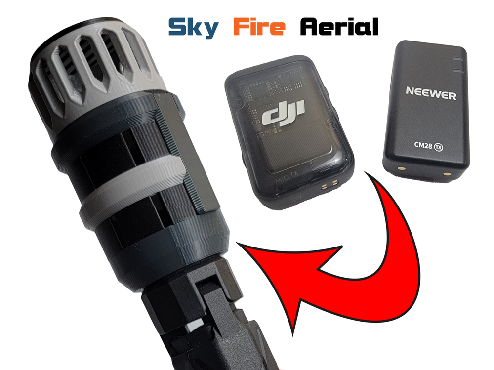 DJI Mic 2 Wireless Microphone Standard Desktop Podcast Interview Handle Holder