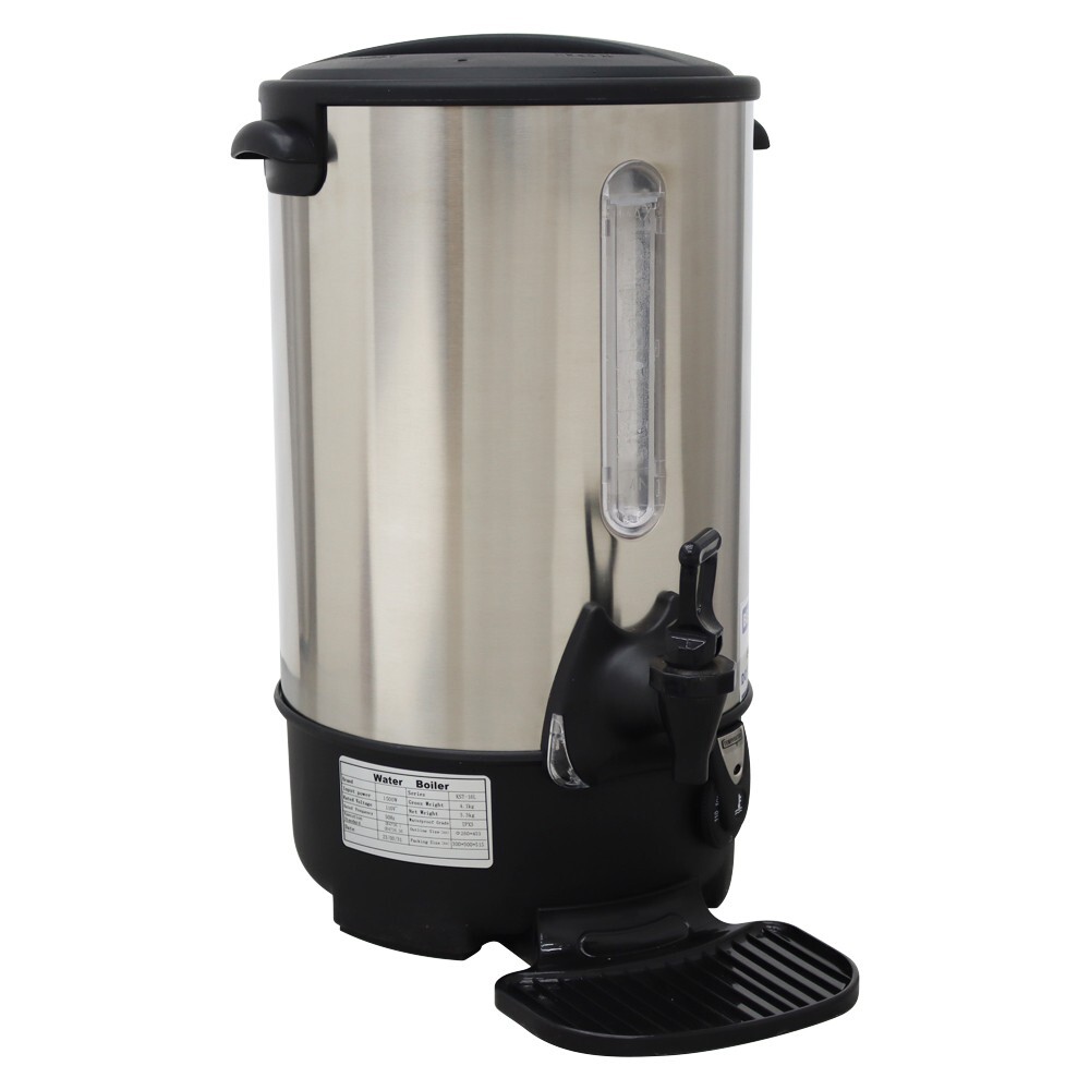 New 3.41Gallon 12.9L Stainless Steel Commercial Office Hot Milk Dispenser 110V