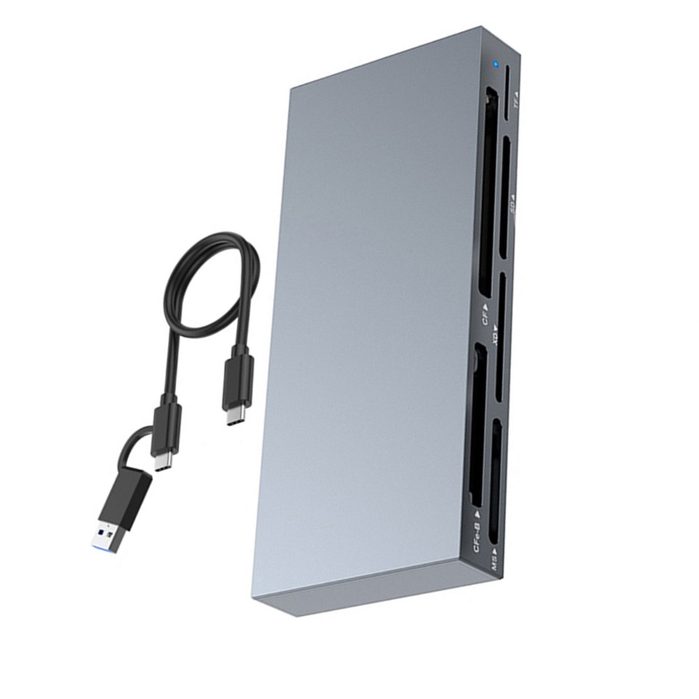 USB 3.2 Gen2 10Gbps CFexpress Type B/CF/MS/XD/SD/TF 6 IN 1 Multi Card Reader