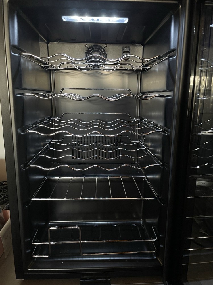 Ivation 28 Bottle Compressor Wine Cooler - Black