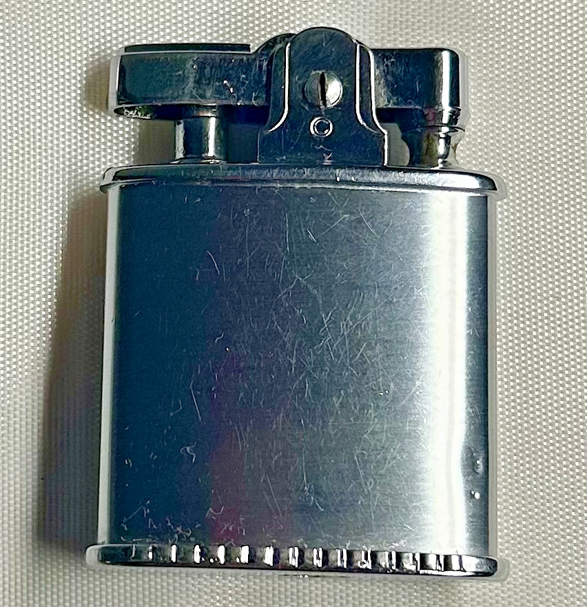 Vintage Ronson Princes Silver Lighter Pull & Twist Base Nice Vintage Lighter