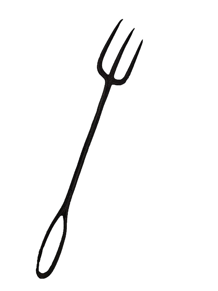Vintage Camping Cooking Fork 12”  Primitive Blacksmith Tool