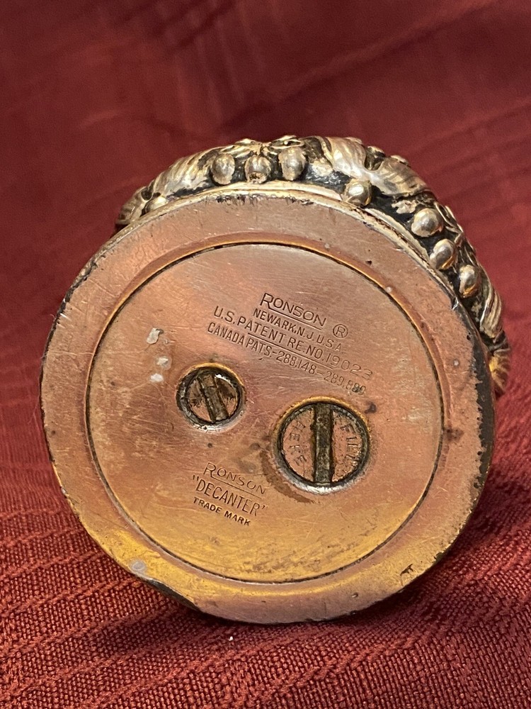 RONSON "DECANTER" Lighter...Vintage...Silverplate