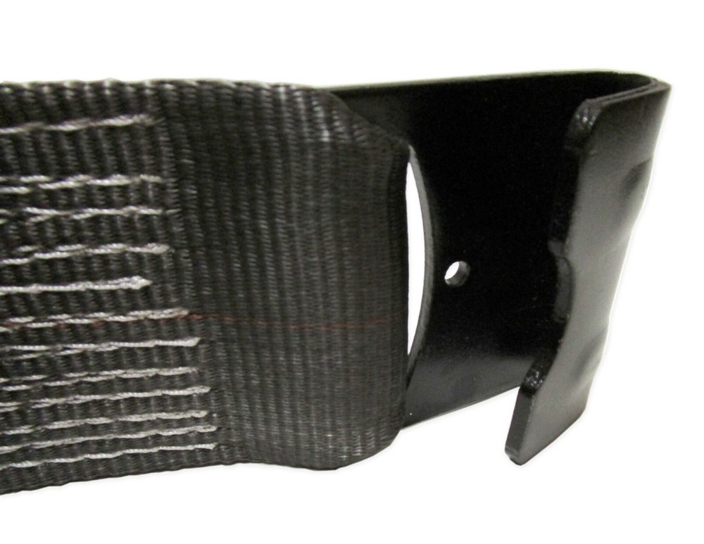 4" X 40' Winch Replacement Strap w/ Flat Hook Flatbed Tie Down Trailer USA