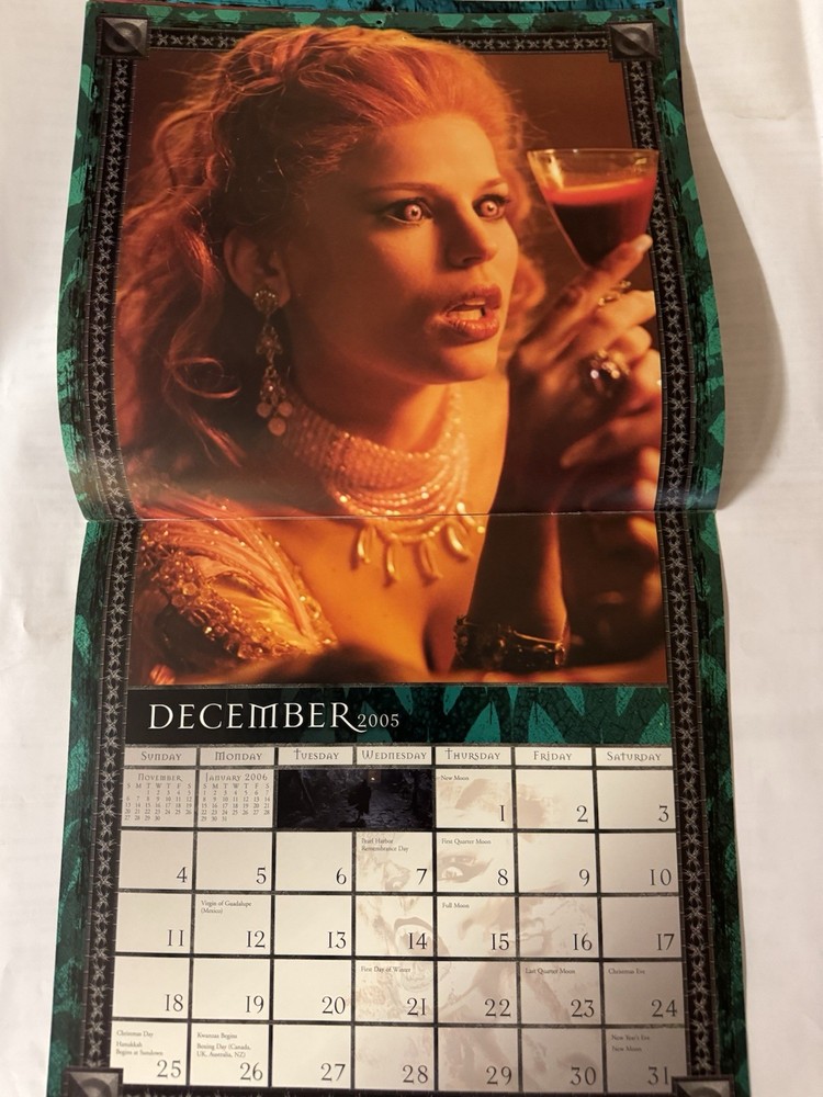 Van Helsing 2005 Wall Calendar(12X12)