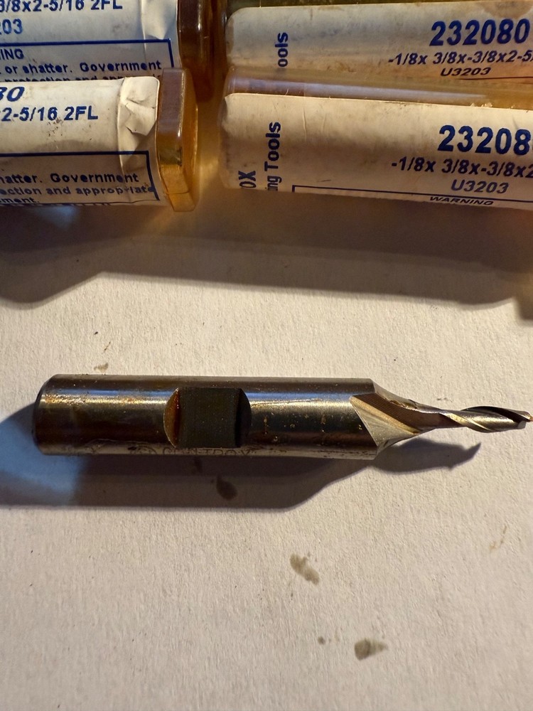 Controx Cobalt 1/8 2Fl Endmill #232080