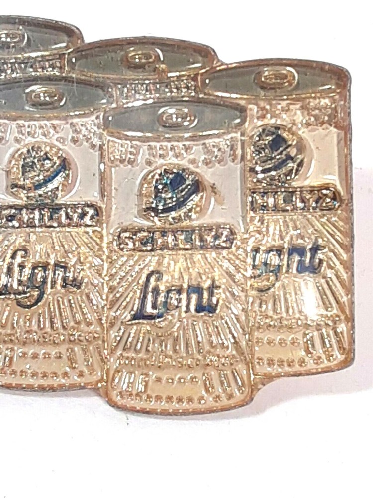 Vintage Schlitz Light Beer Six Pack Enamel Pin
