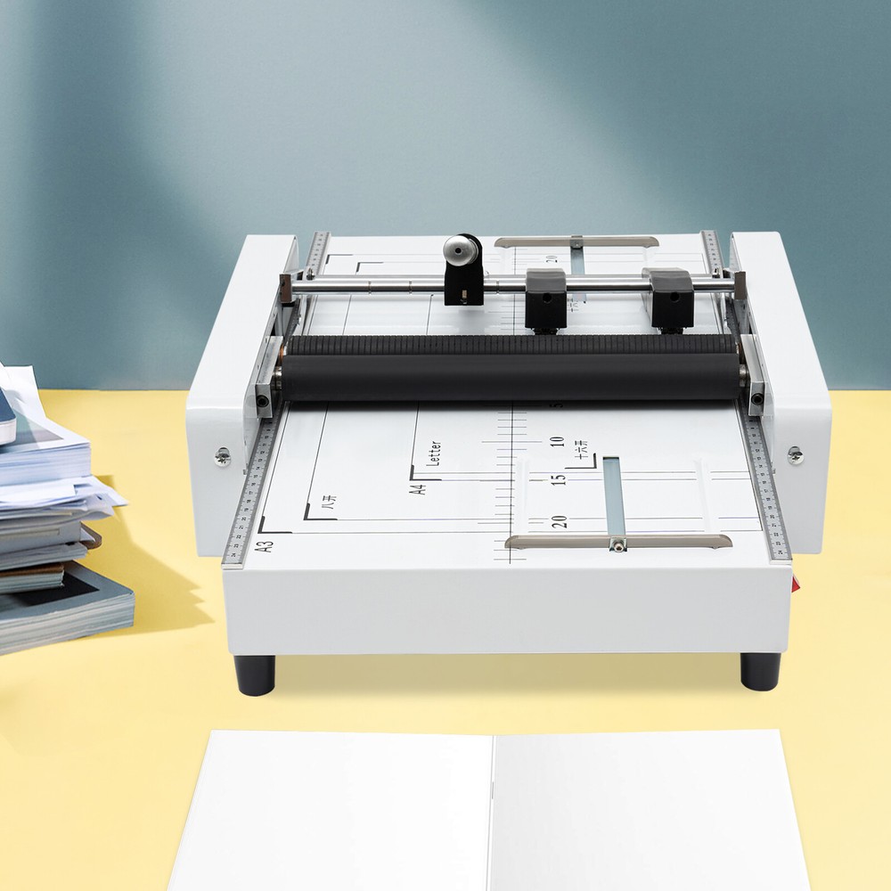 A3 Booklet Foldable Binding Machine Paper Stapling Making Book Stapler Office