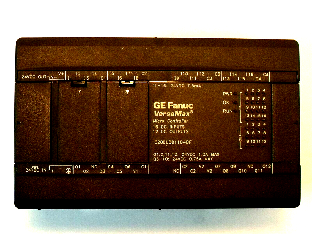 NIB GE Fanuc IC200UDD110-BF VersaMax PLC Micro Controller