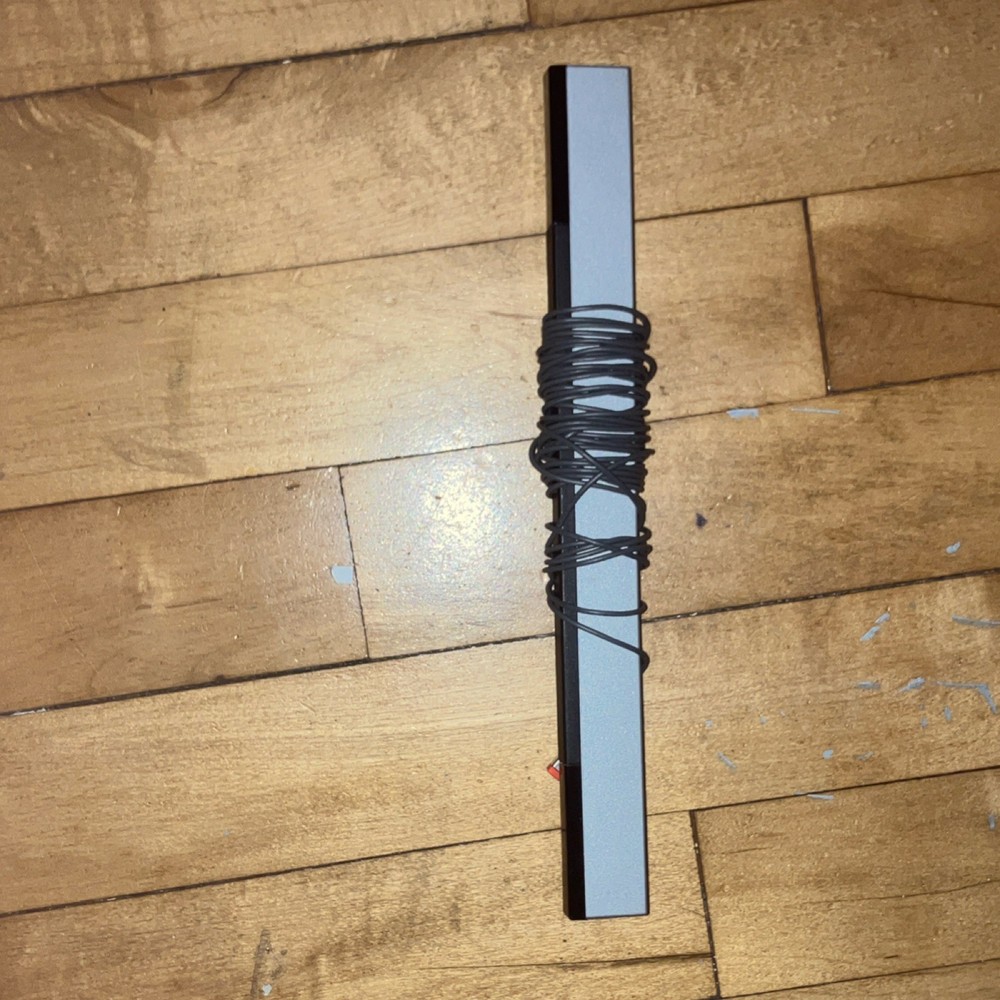 Nintendo Wired Sensor Bar Gray Black for Wii Console Original Model Platform