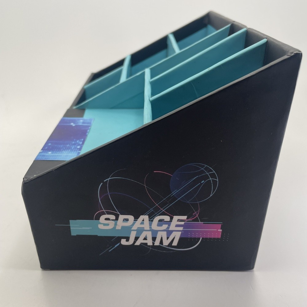 Edgeucational Publishing | Space Jam 2 Teal Desktop Organizer 8 Compartments