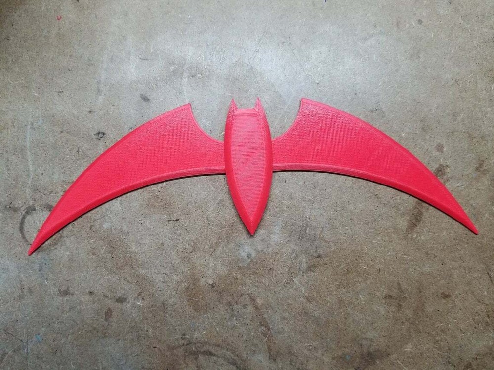 Red Hood Batarangs from Batman the Animated Series (3d printed)