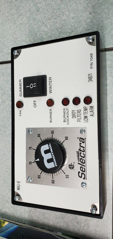 MAXITROL SELECTRA P/N: 1049 DISCHARGE AIR TEMPERATURE SELECTOR