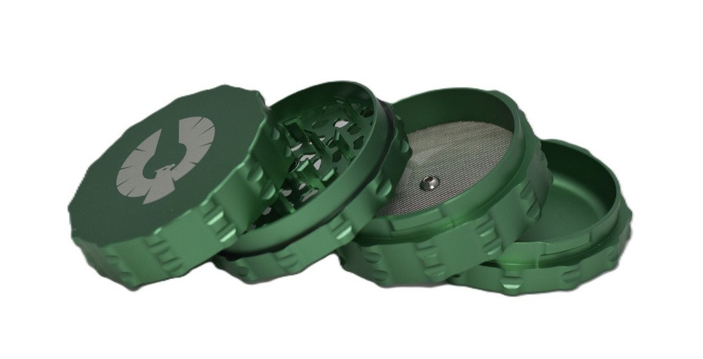 Phoenician - Large 4 Piece Green Grinder Authentic