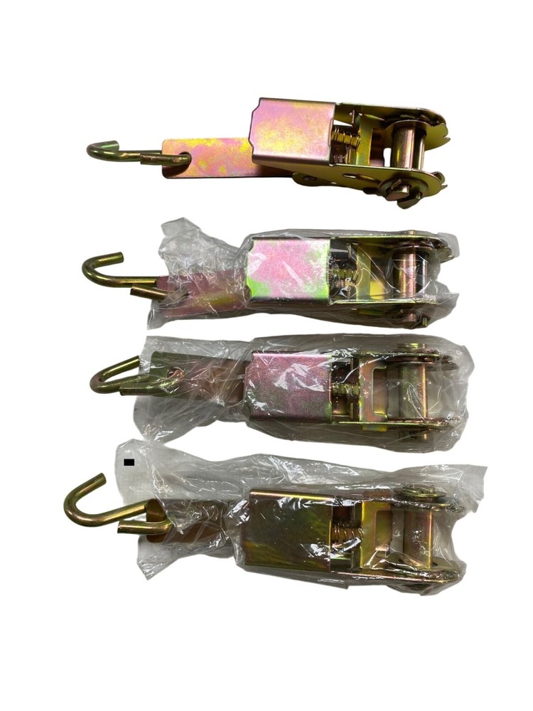 4-Pack Heavy Duty Ratchet Tie Down S-Hooks