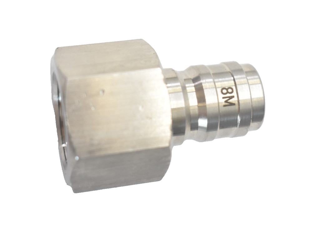 Universal Foster Quick Disconnect Coupling Adapter 8M Fitting Connector 3/4"