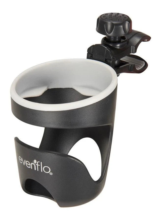 Evenflo Universal Cup Holder for Strollers Shopping Carts Beach Chairs & More