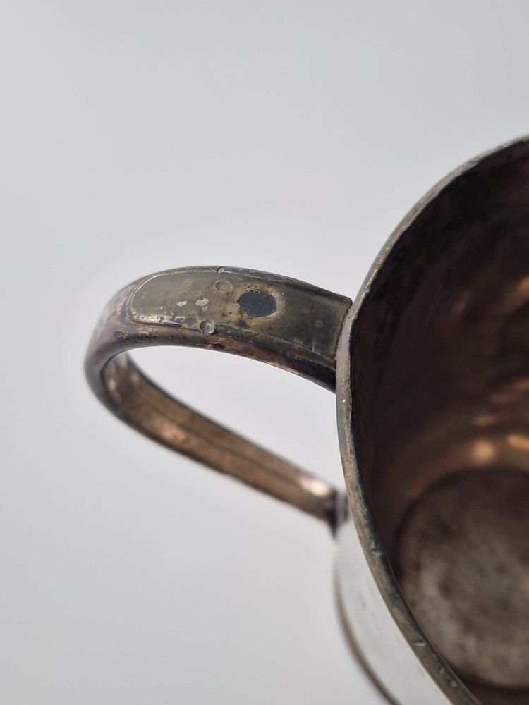 Antique Silver Plate - Two Handled Cup / Tankard