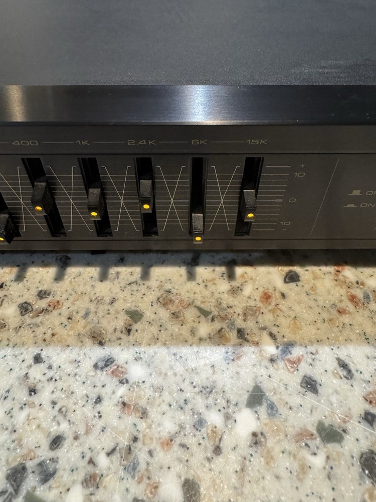 Vintage Pioneer Graphic Equalizer GR-470 7 Band Linear Control Tested Working