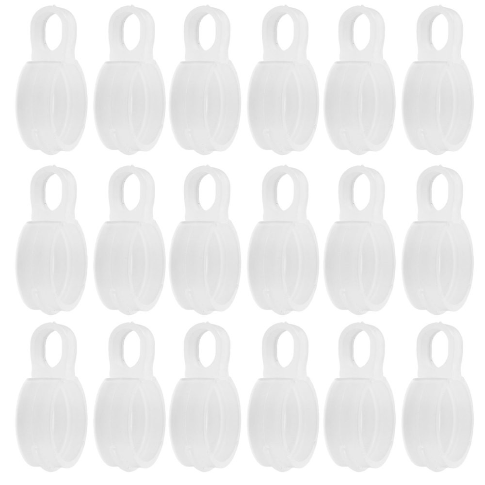100 Pcs Clip Laundry Hanging Hooks Clothes Drying Rack Windproof
