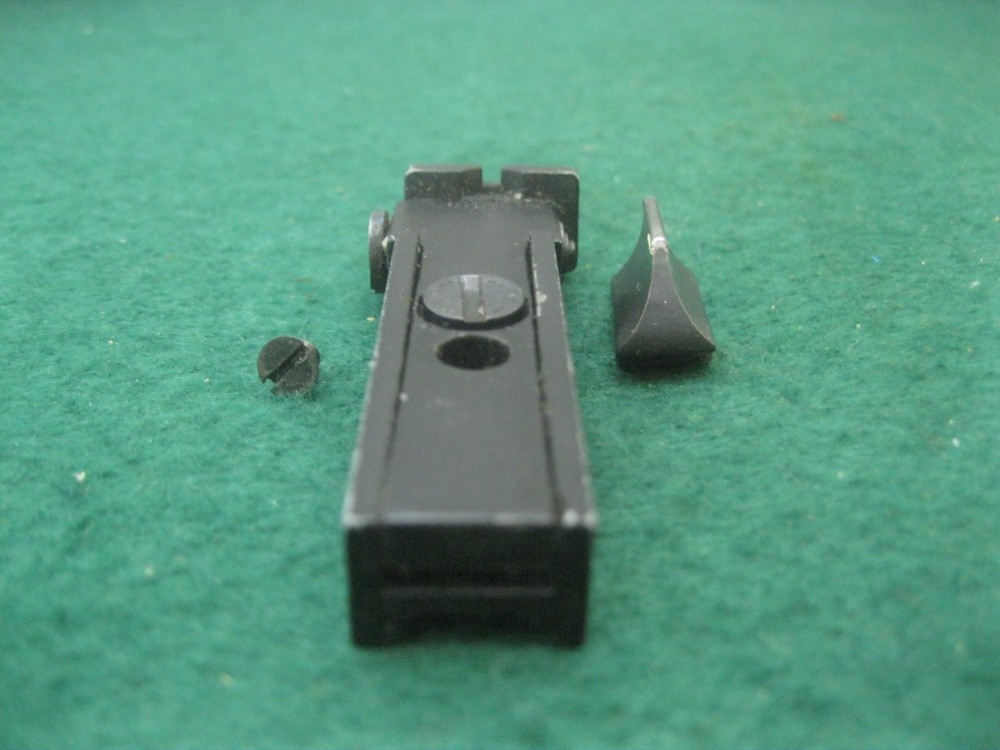 CVA Muzzle Loader Side Lock Front & Rear Sight Black Powder Complete