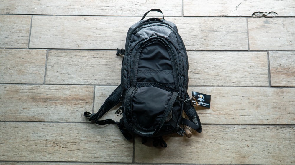 Grey Ghost Gear TQ Hydration Pack - Black/Grey Heather