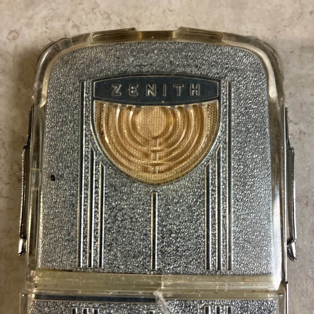 Vintage Zenith Hearing Aid Case - Untested