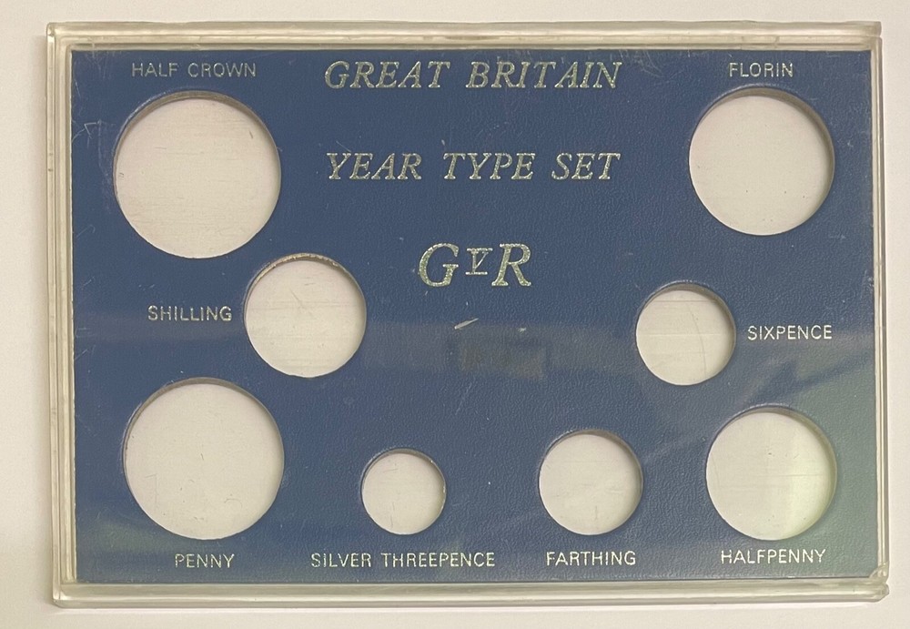 GREAT BRITAIN YEAR TYPE SET. GEORGE V. EMPTY PRESENTATION CASE!!!!!