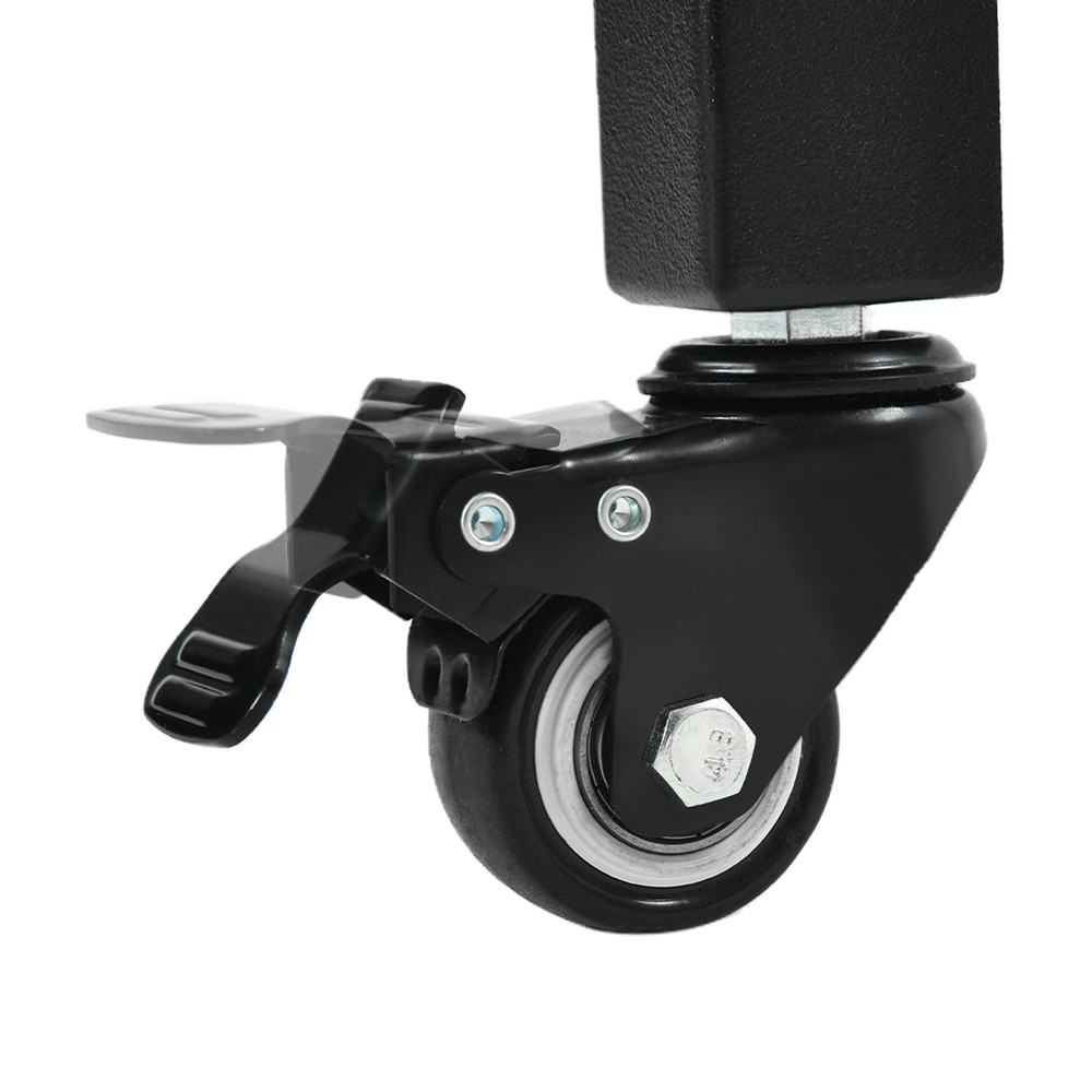 59" L Heavy-Duty Adjustable Workbench with Pegboard & Power Outlets Work Bench