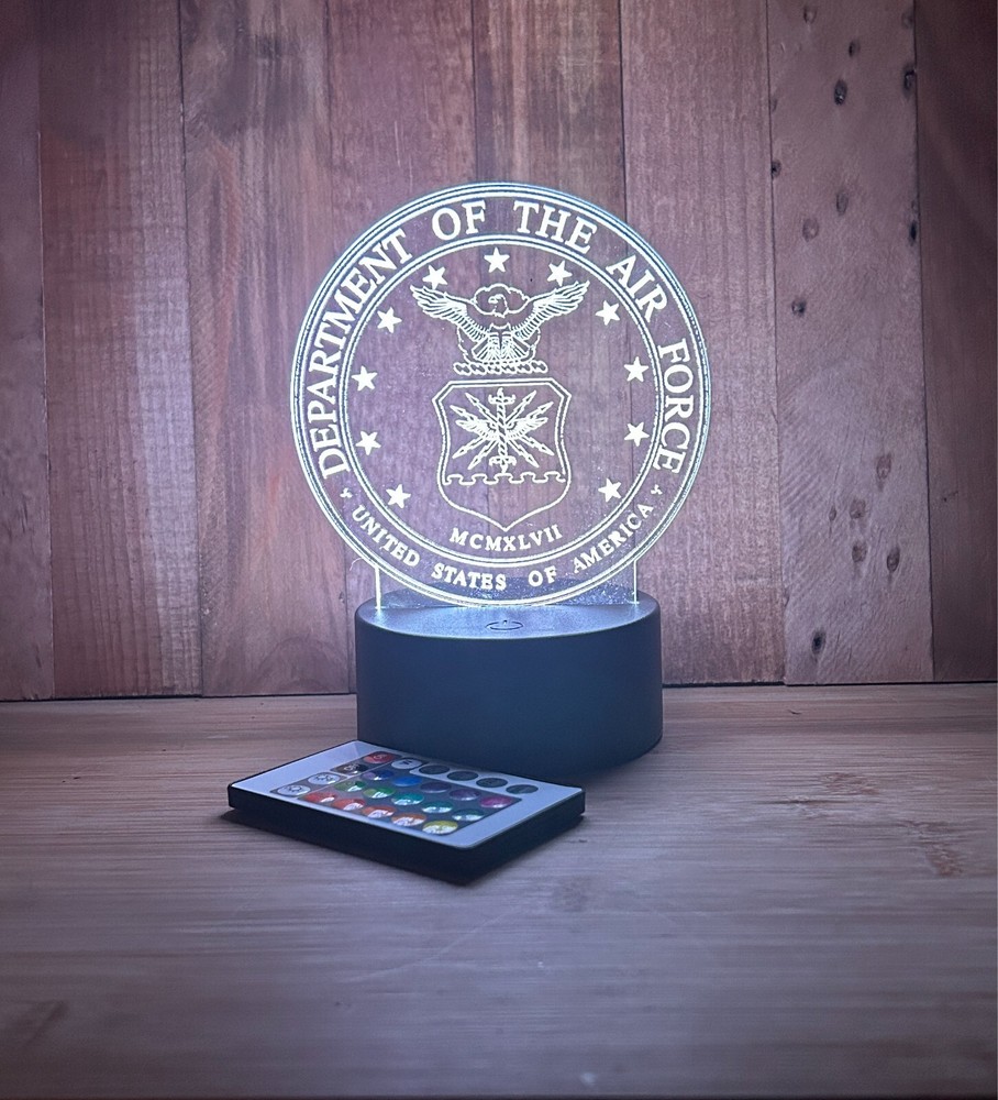 Air Force Acrylic Night Light