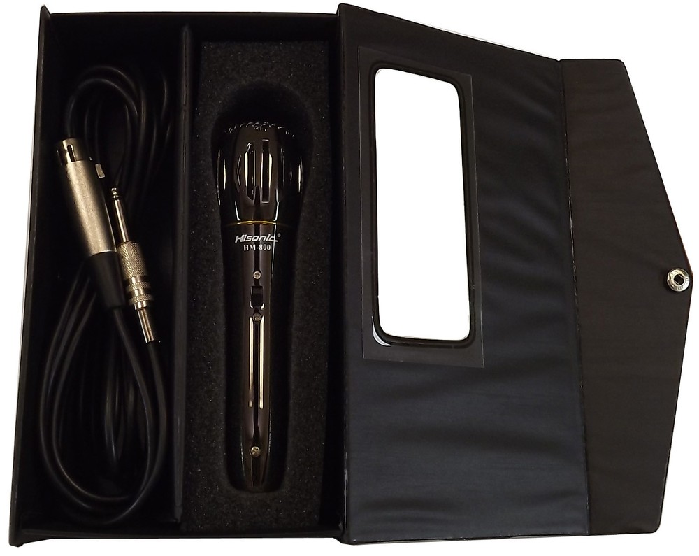 Hisonic HM800 Professional Wired Dynamic Handheld Microphone Uni-directional